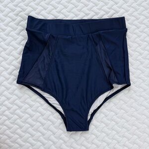 Latched Mama Navy Swim Bottoms